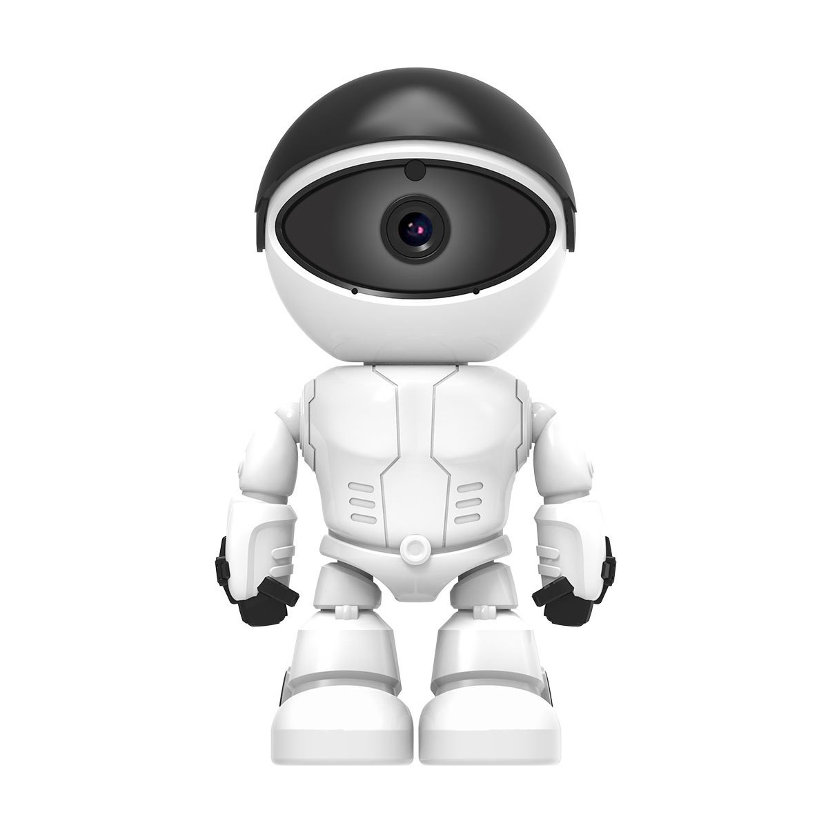 家用机器人摄像头 360全景高清彩色手机远程机器人夜视无线WIFI监控PT205