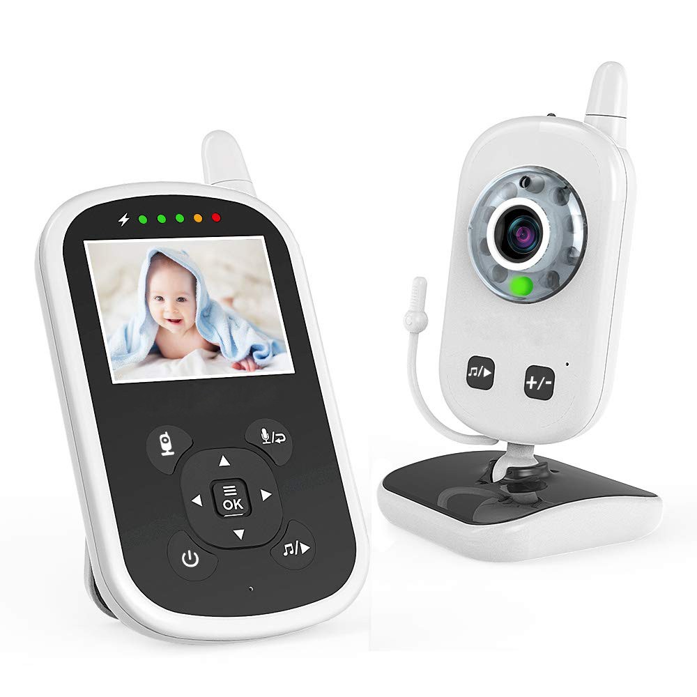 婴儿监护器2.4寸 全景镜头高清夜视婴儿看护器UU24 